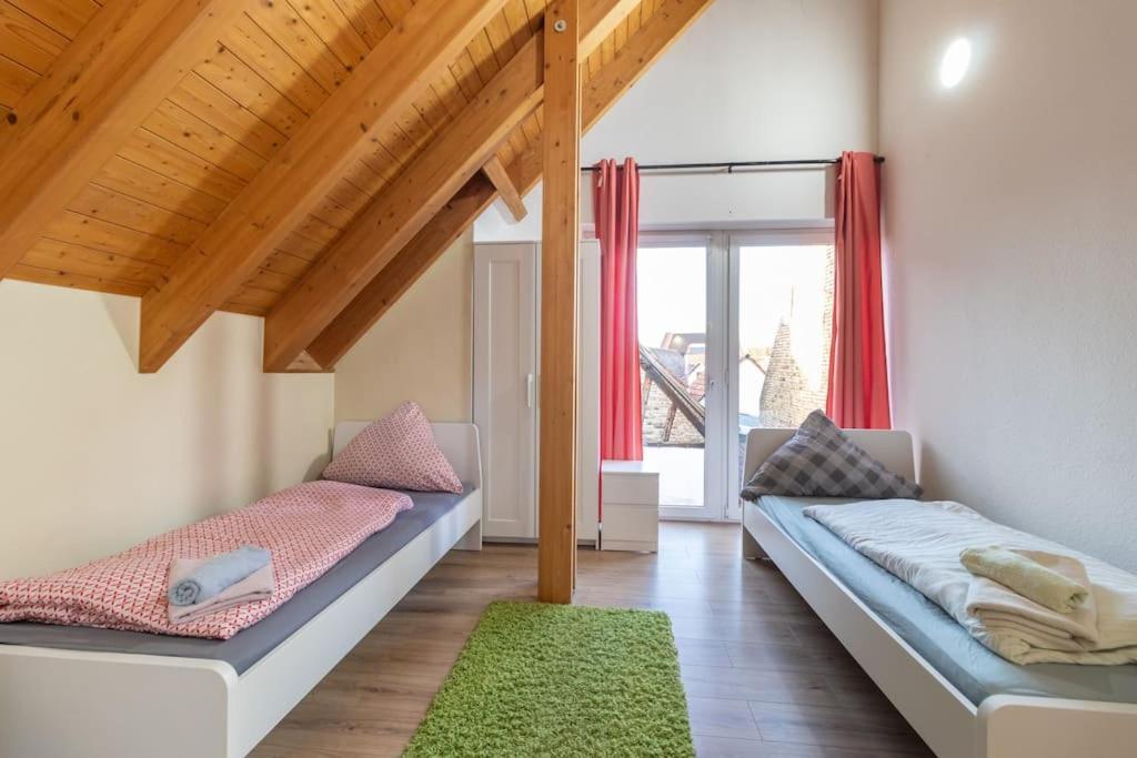 Maisonette-Wohnung Mit 5 Schlafzimmern Wörrstadt Eksteriør bilde